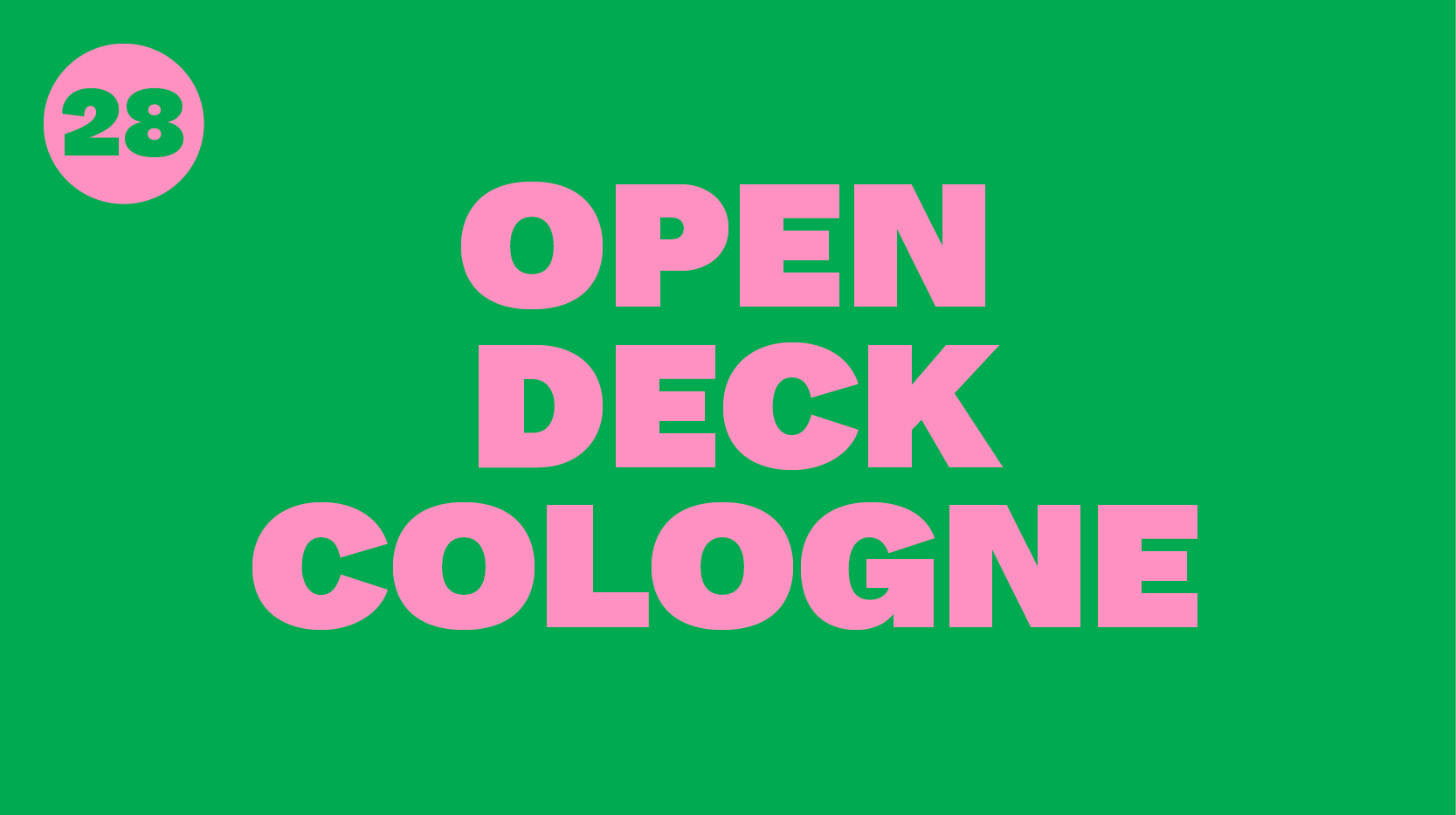 Open Deck Cologne Bus