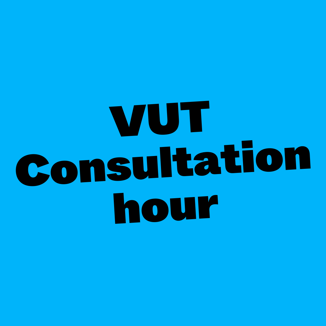 VUT Consultation hour (VUT Indie Days)